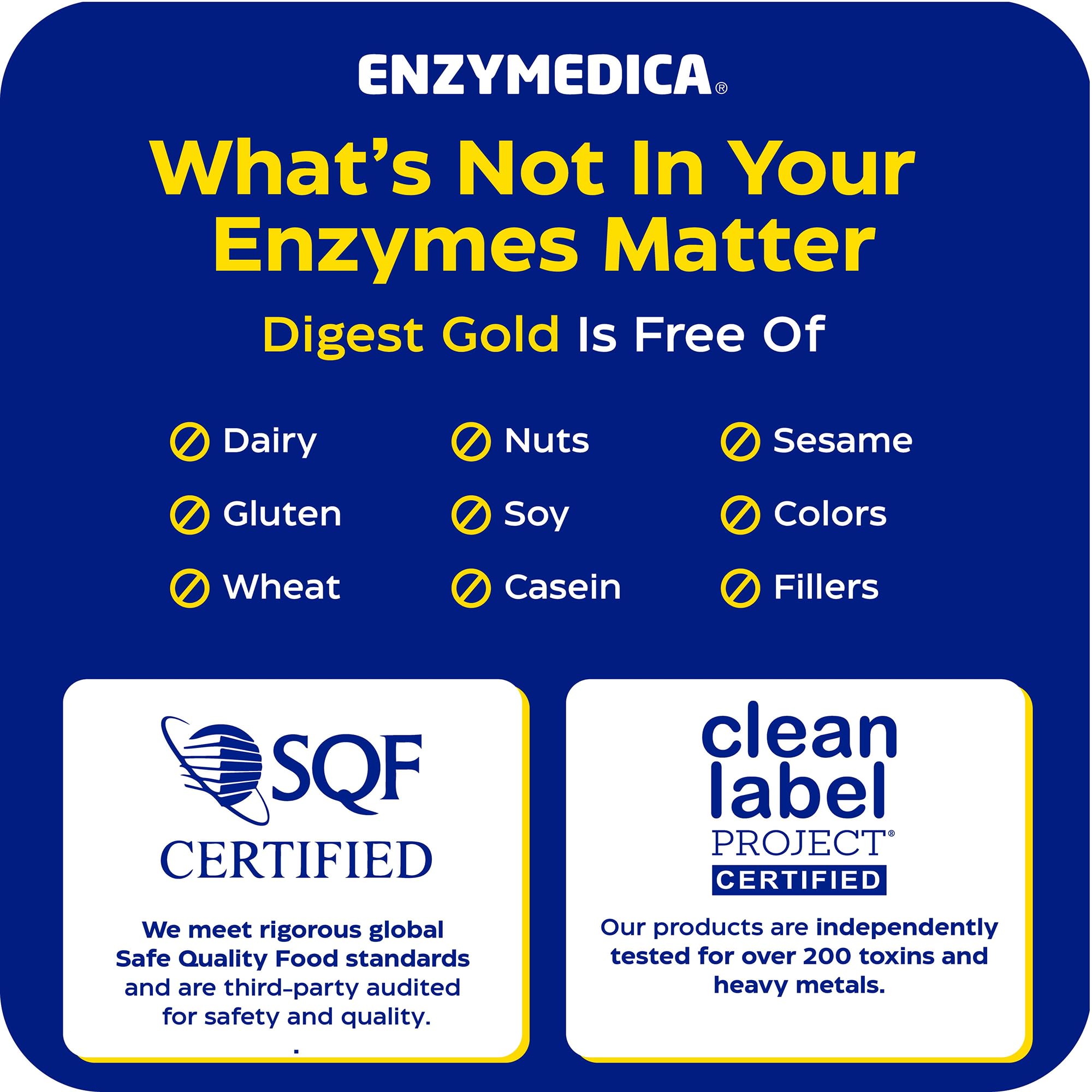 Enzymedica, Digest Gold + ATPro, Maximum Strength Enzymes, 45 Capsules
