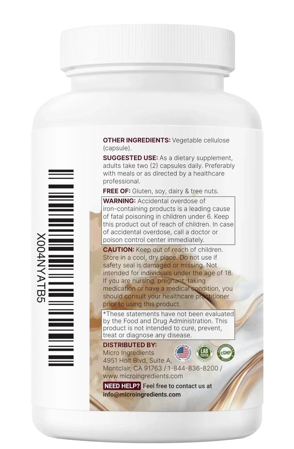 Micro Ingredients Methylated Bariatric Multivitamin with 45mg Iron, 240 Veggie Capsules | 23-in-1 Essential Vitamins with D3, K2, Zinc & More | Micro Ingredients Au supplements