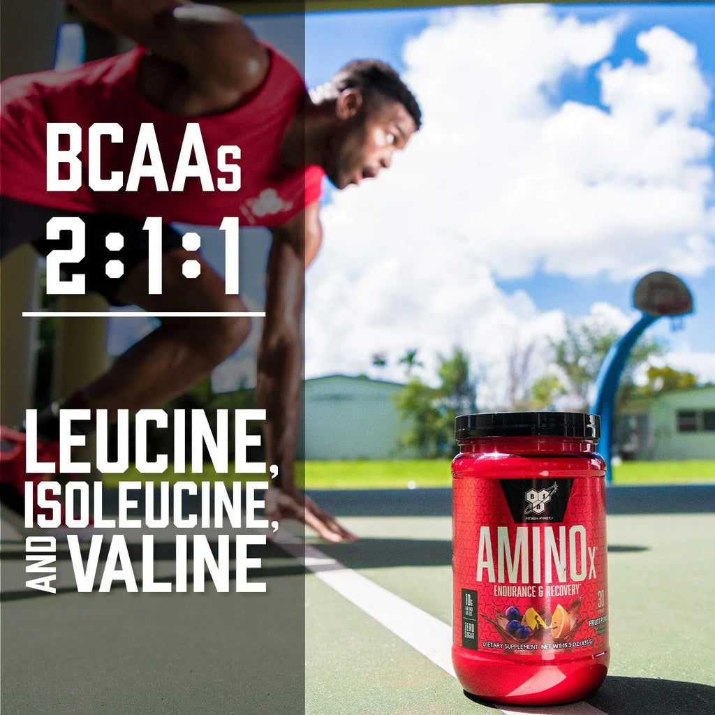 BSN Amino X Muscle Recovery & Endurance Powder with BCAAs, Intra Workout Support BSN Au supplements
