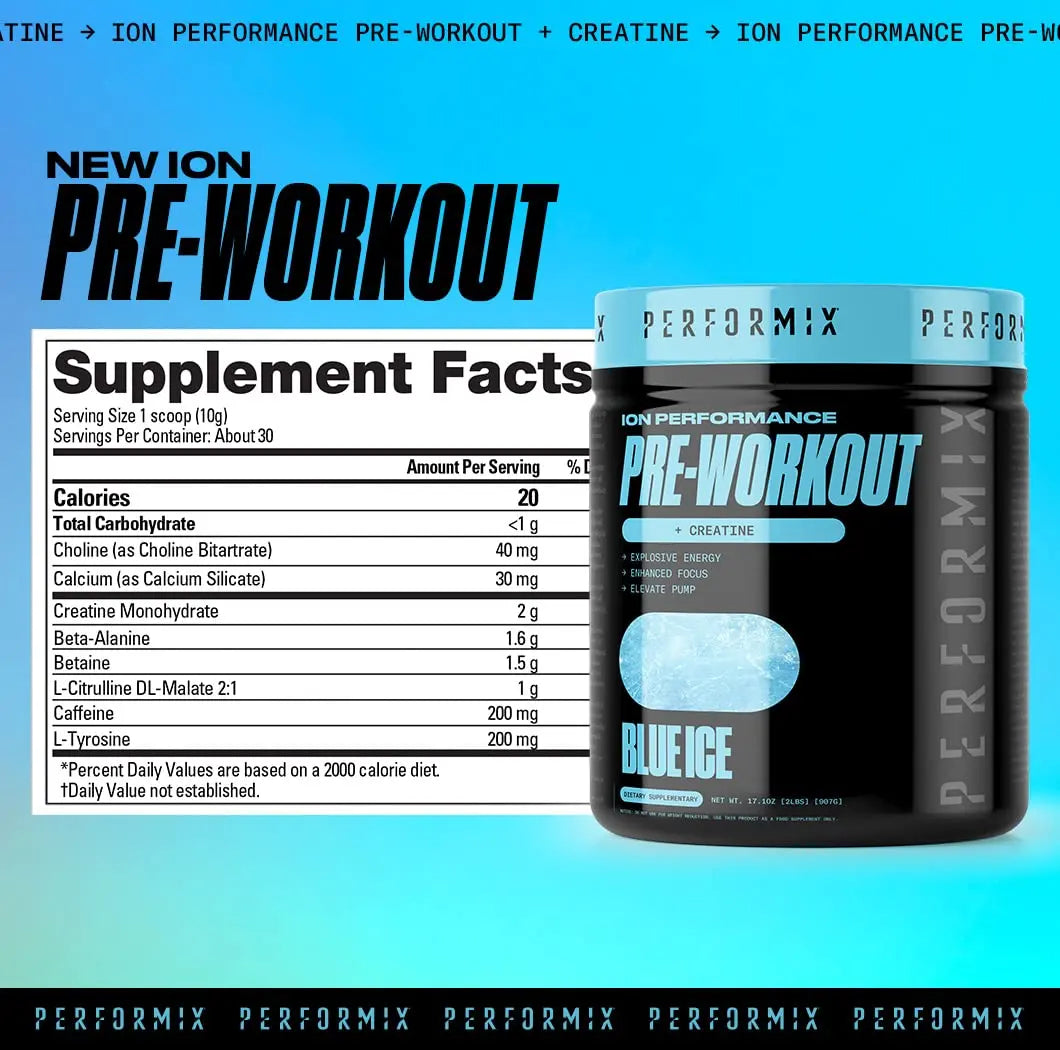 PERFORMIX ISO + ION Bundle PERFORMIX Au supplements