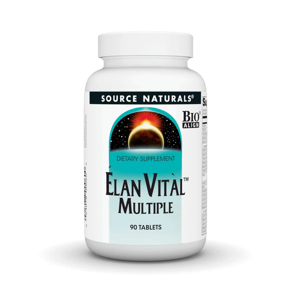 Source Naturals Elan Vital Multiple, for Multiple Body System Support* - 90 Tablets Source Naturals Au supplements