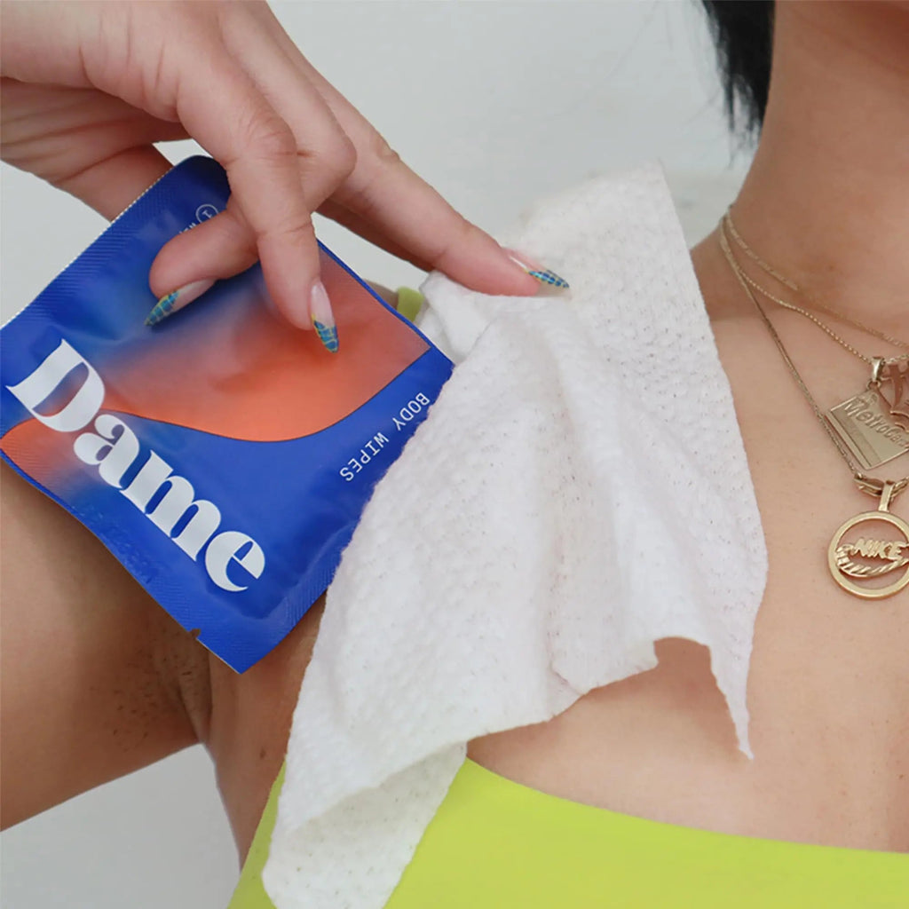 Dame Products Body Wipes - Cleansing and Nourishing - pH-Balanced Formulated with Aloe Dame Products Au supplements