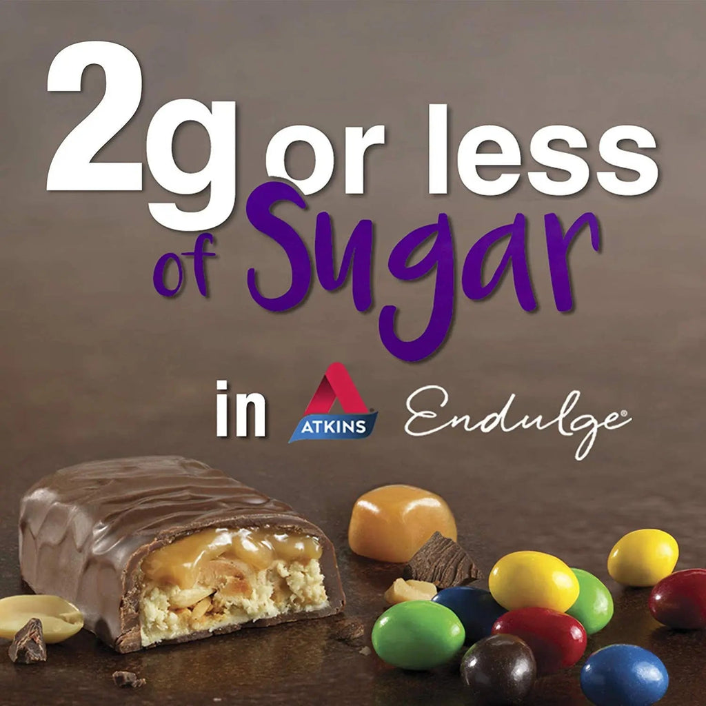 Atkins Peanut Caramel Cluster Bar, Dessert Favorite, High in Fiber, 3g Net Carb, 1g Sugar Atkins Au supplements