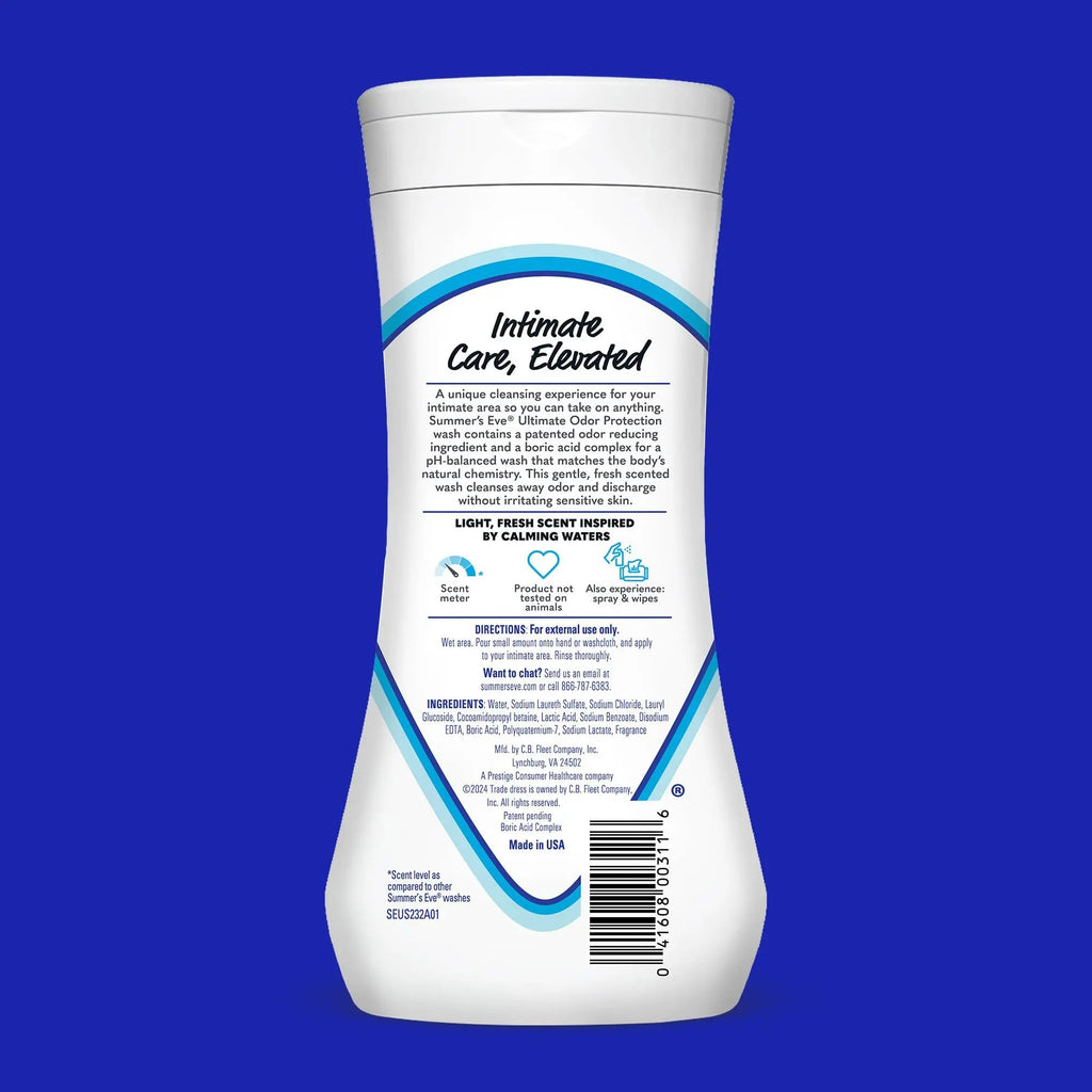 Summer's Eve, Ultimate Odor Control, Feminine Body Wash with Boric Acid, Removes Odor Summer's Eve Au supplements