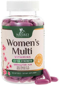Multivitamin for Women - Complete Daily Womens Multivitamins with Calcium, Folic Acid, Vitamin A, C, D, E, & B Vitamins Nature's Nutrition Au supplements