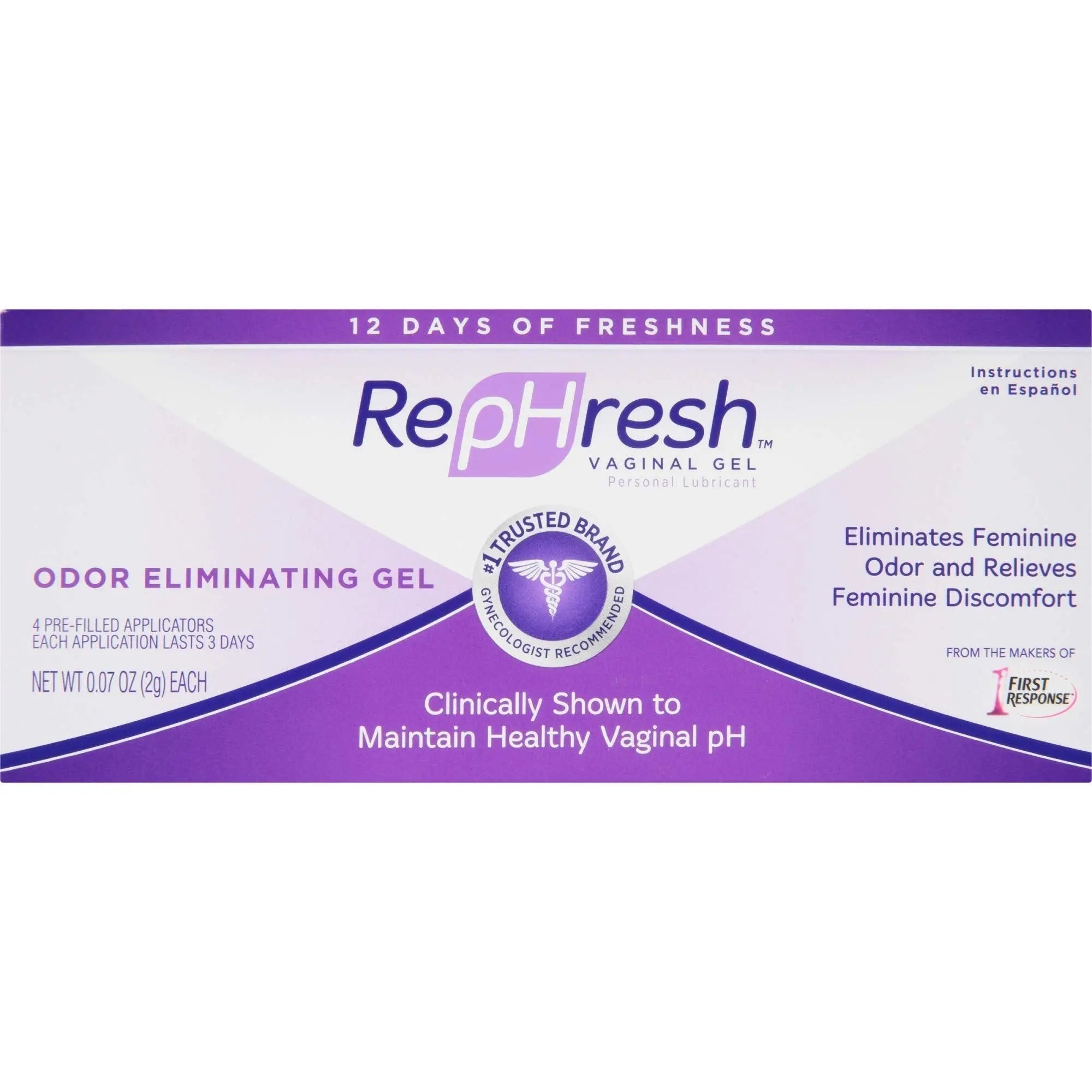 RepHresh Odor Eliminating Vaginal Gel, 4ct (0.07oz) RepHresh Au supplements