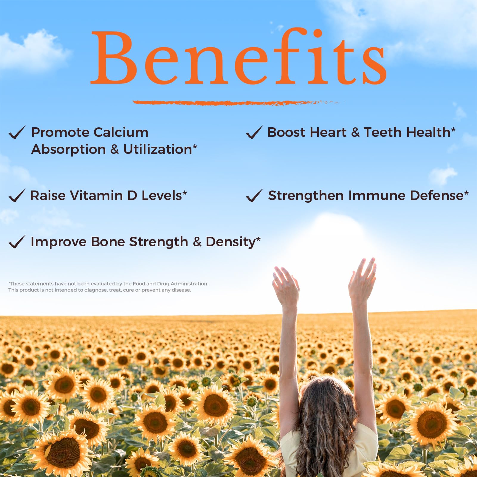 Vitalitown Vitamin D3 K2 Supplement, Vitamin D3 10000 IU Vitamin K2 (MK7) 200 mcg, 90 Softgels, Non-GMO, No Gluten & Soy