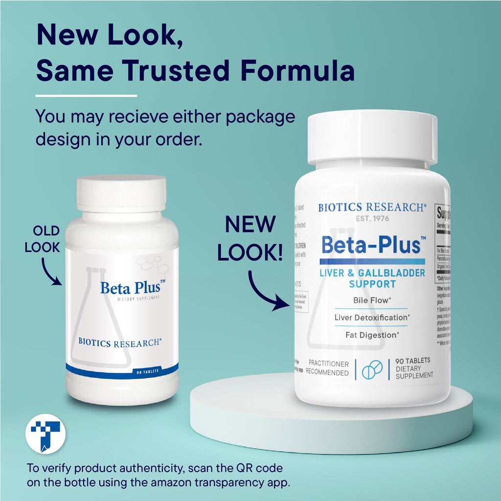 Biotics Research Beta-Plus™ Nutritional Ox Bile Salts Digestive Enzymes Supplement for Bile Production for No Gallbladder-Supports Overall Liver Function,