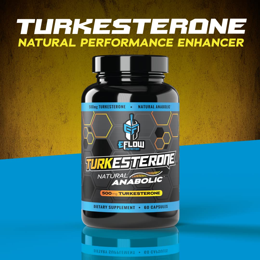 eFlow Nutrition Turkesterone (500 mg) Ajuga Turkestania Extract Complexed eFlow Nutrition Au supplements