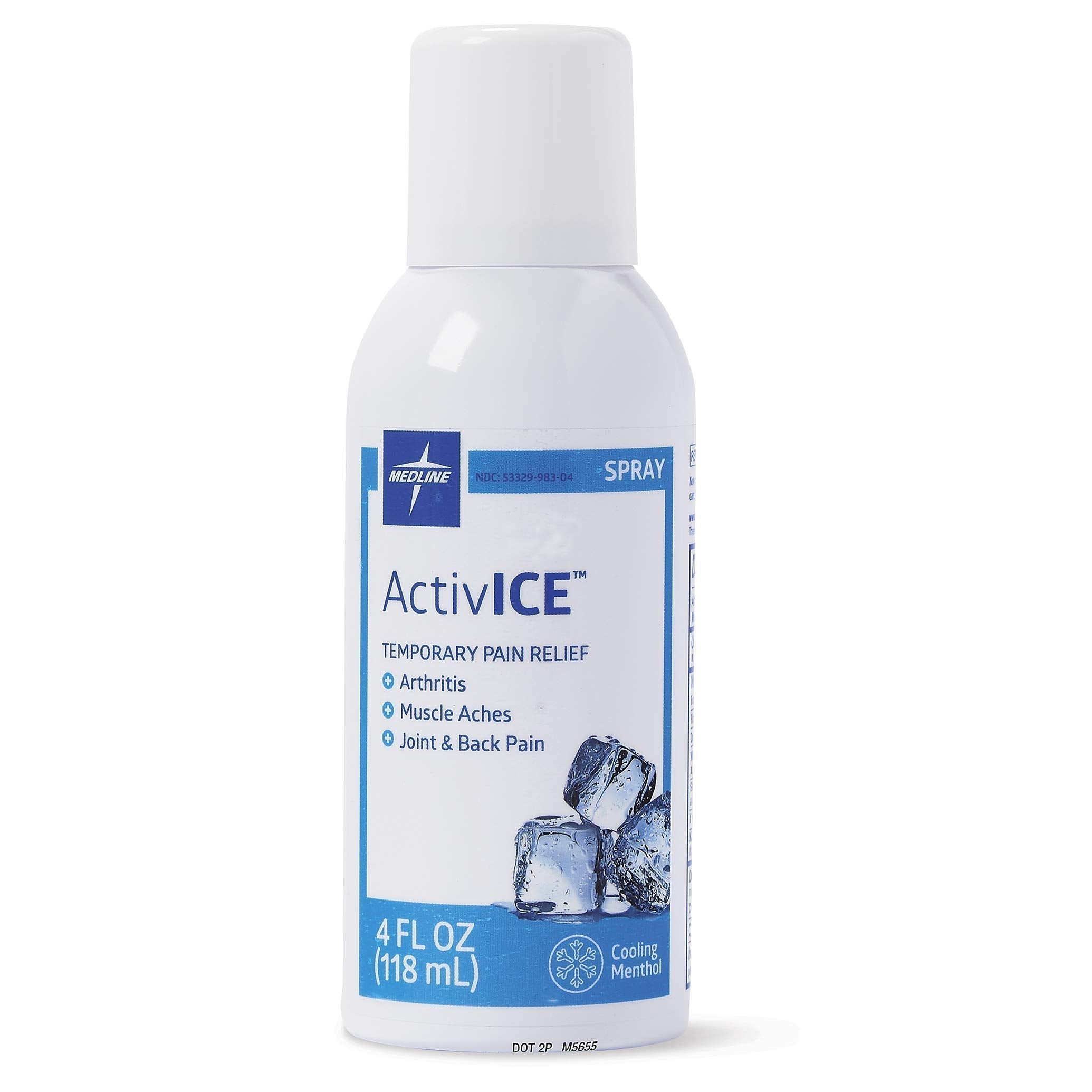 Medline ActivICE Spray Cooling Gel, Topical Pain Relief for Arthritis, Joint, Muscle, Back & Body Aches & Pain, 4 oz Medline Au supplements