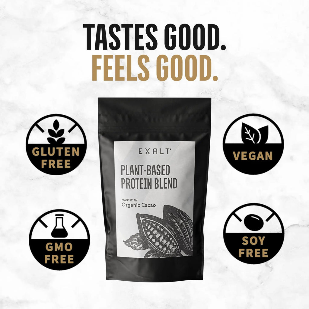 EXALT Vegan Protein Powder - 100% Plant-Based – Gluten Free - Keto Friendly EXALT Au supplements