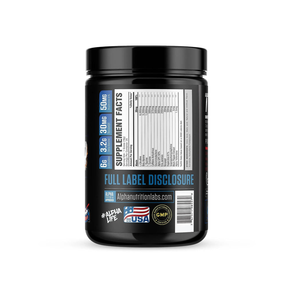 Alpha Nutrition Labs Twister Advanced Pre-Workout Powder (Raspberry Lemonade) Alpha Nutrition Labs Au supplements