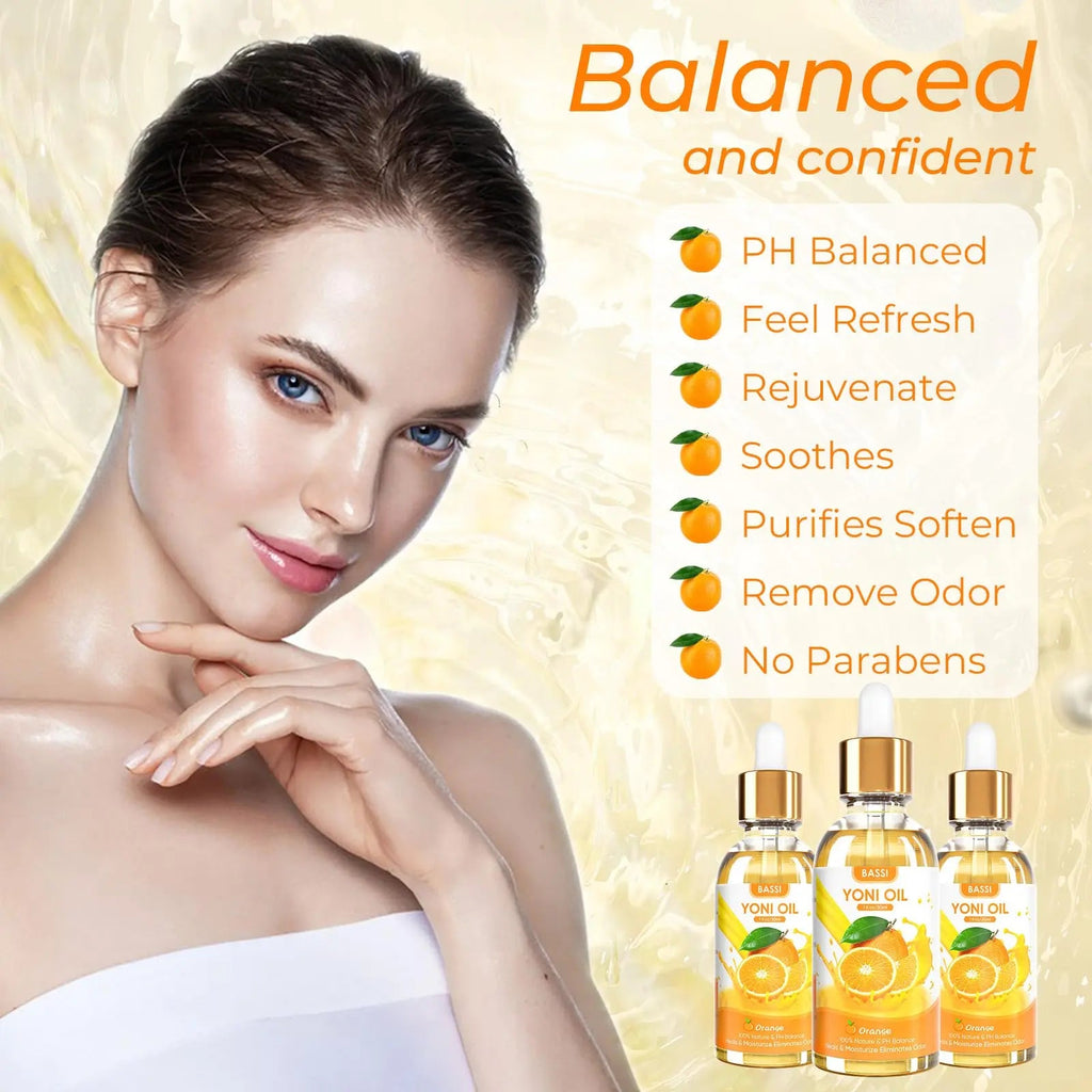 BASSI 2PCS Yoni Oil Organic Feminine Oil Vaginal Moisturizer - Ph Balance for Women - Feminine Deodorant BASSI Au supplements
