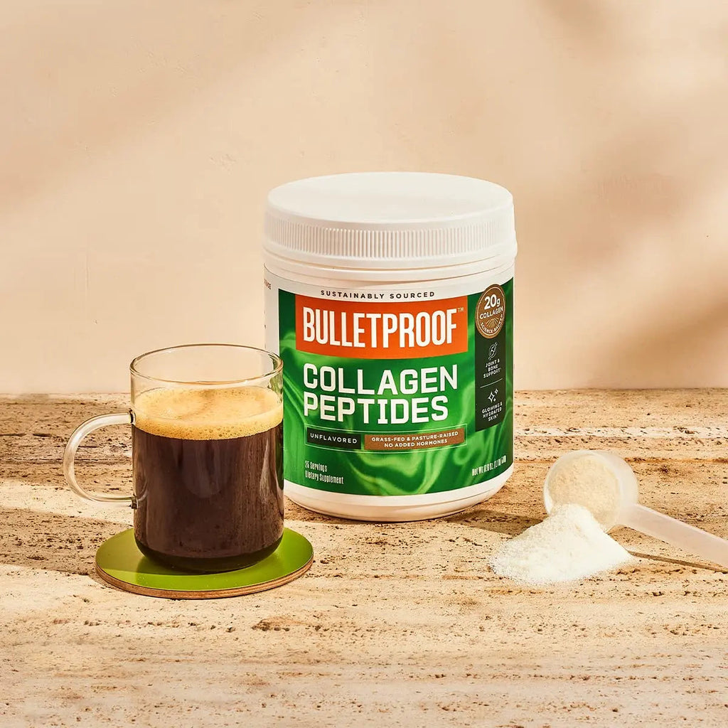 Bulletproof Unflavored Collagen Protein Powder, 17.6 Ounces, Grass-Fed Collagen Peptides Bulletproof Au supplements