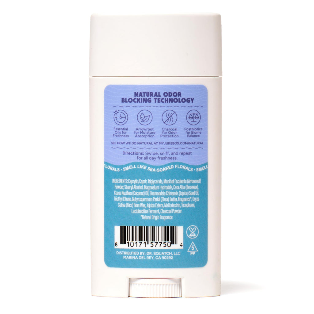 Jukebox Natural Women’s Deodorant – Aluminum Free, 72 Hour Odor Protection – Made with Arrowroot, Charcoal & Postbiotics – Sky Blue Malibu, 2.65 oz JUKEBOX Au supplements