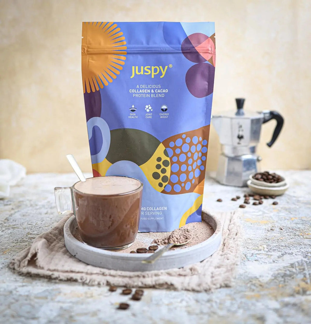 Juspy Premium Marine Collagen Powder + High Protein Cacao Superfood Blend Juspy Au supplements