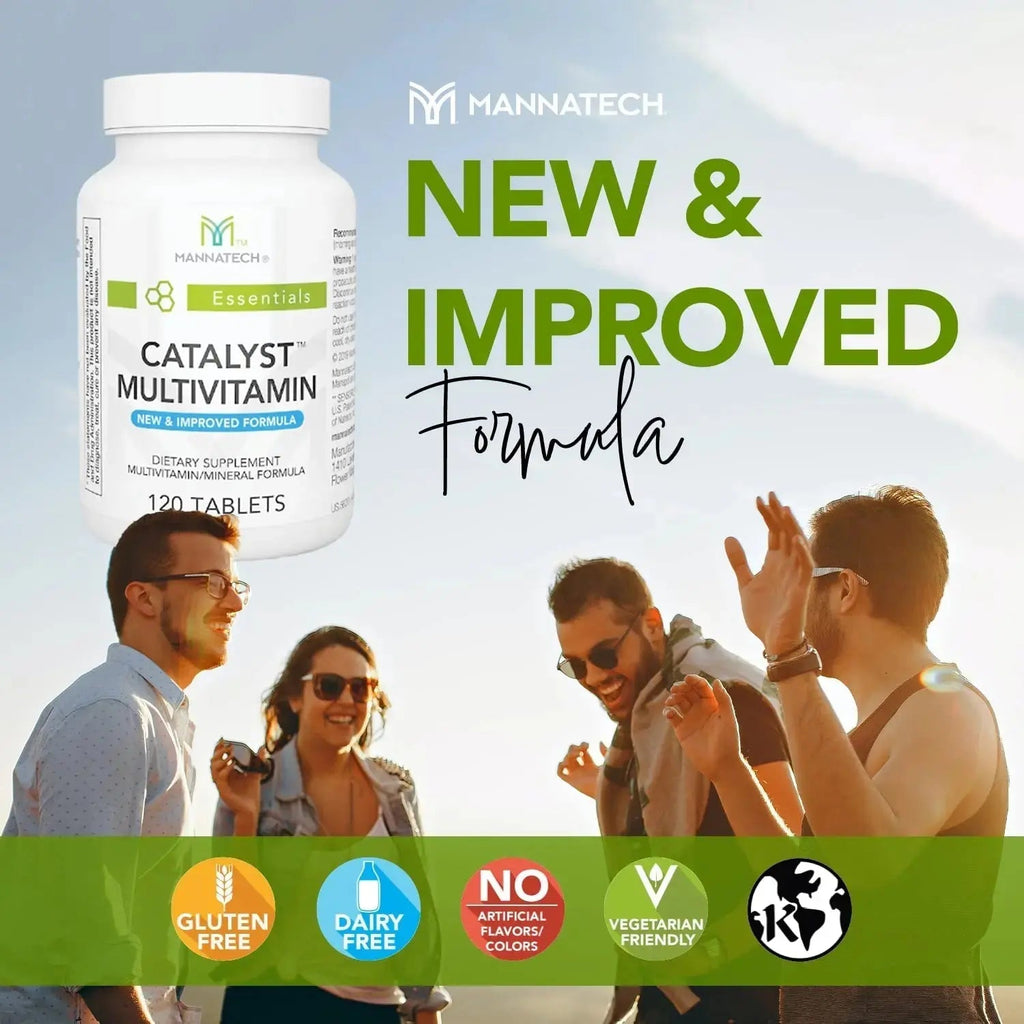 Mannatech Catalyst Multivitamin 120 Tablets, Maximize Your Multivitamin. Provides Antioxidants Vitamin A, Vitamin C, and Vitamin E Mannatech Au supplements