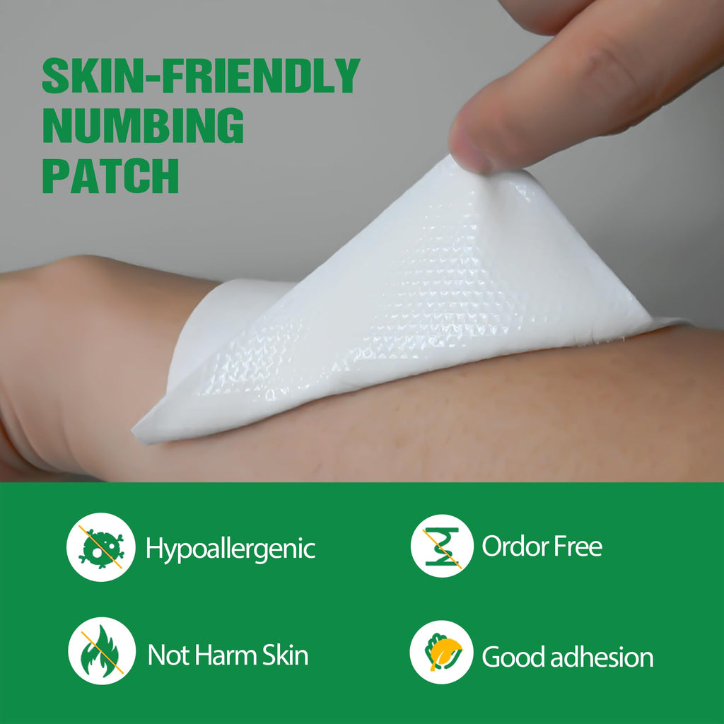 CARELAND Lidocaine Gel Patch, 18 Count Maximum Strength Pain Patches for Muscle Relief in Neck Knee Back and Shoulders Unscented Numbing Patch for Soothing Nerves, Joints CARELAND Au supplements