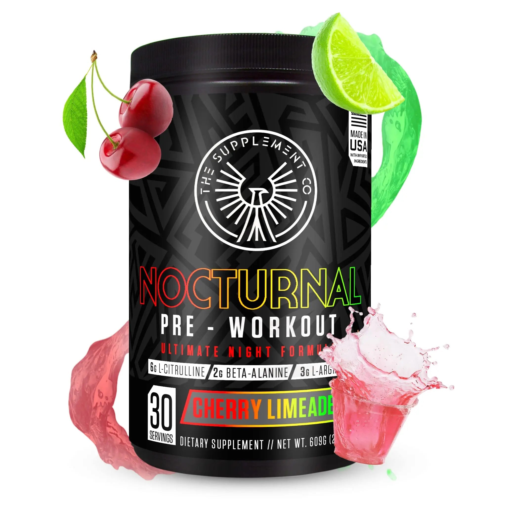 The Supplement Co Nocturnal Pre Workout - No Caffeine Night Time Preworkout for Men The Supplement Co Au supplements