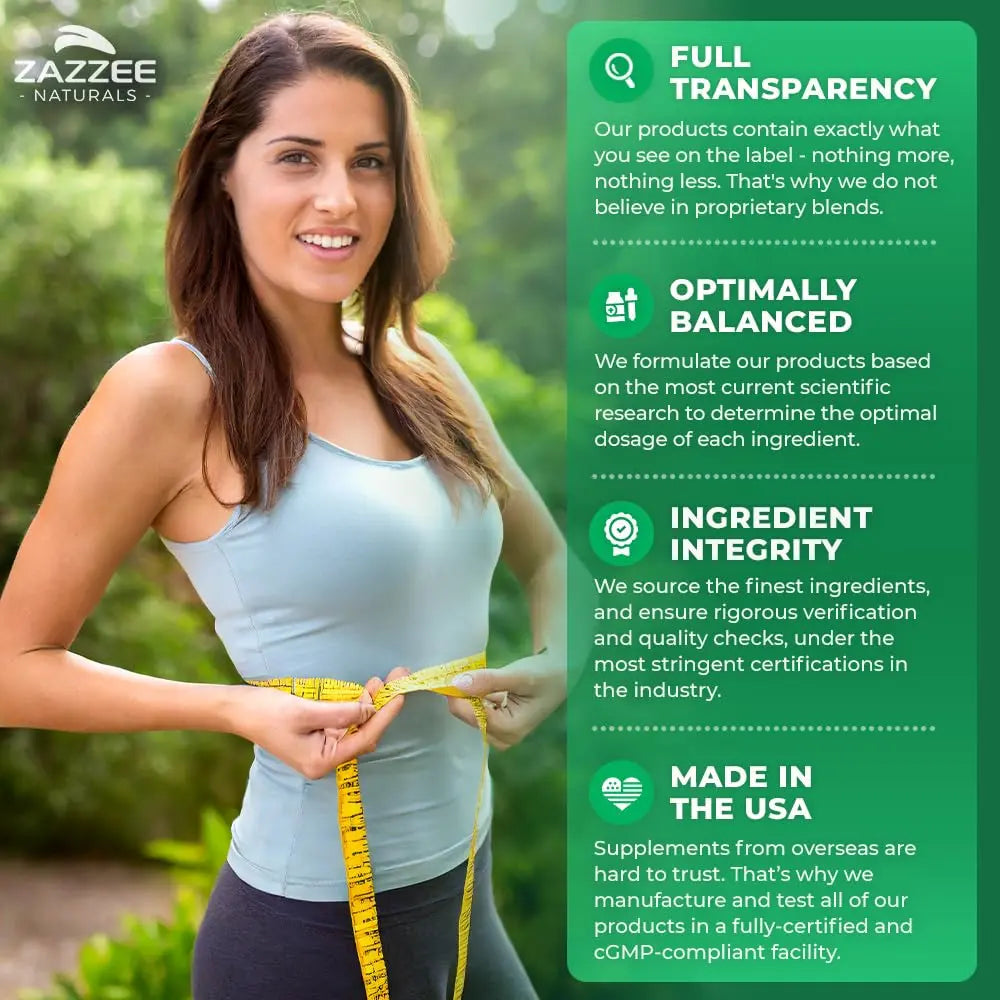 Zazzee Extra Strength Green Tea 20:1 Extract, 6000 mg Strength, 50% EGCG Zazzee Au supplements