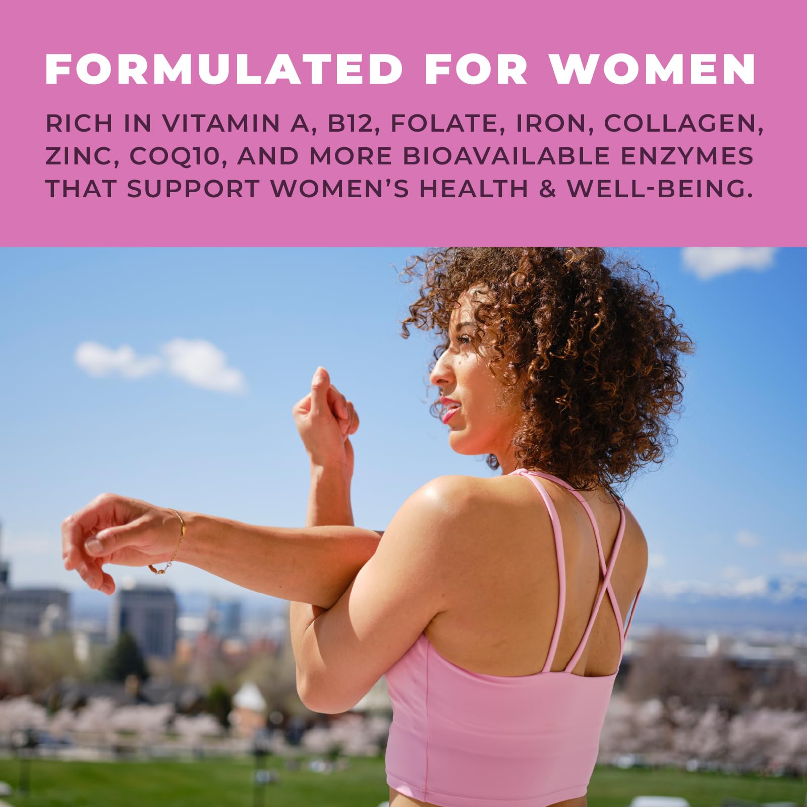 Beef Organ Supplement for Women - Beef Liver, Kidney, Heart and Uterus Tissue, Supports Women's Overall Energy and Health - Pasture Raised in New Zealand