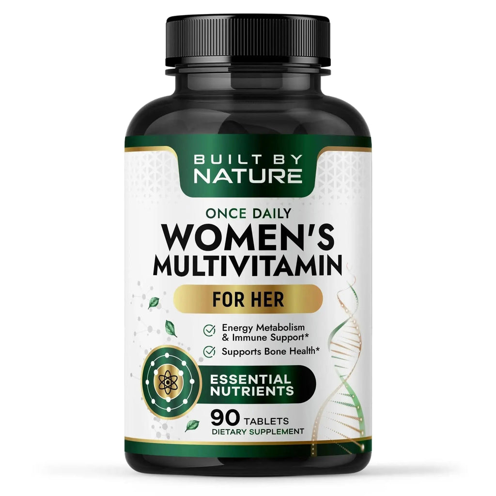 Built by Nature Multivitamin for Women – Daily Womens Multivitamin Supplement with Essential Vitamins & Minerals Built by Nature Au supplements