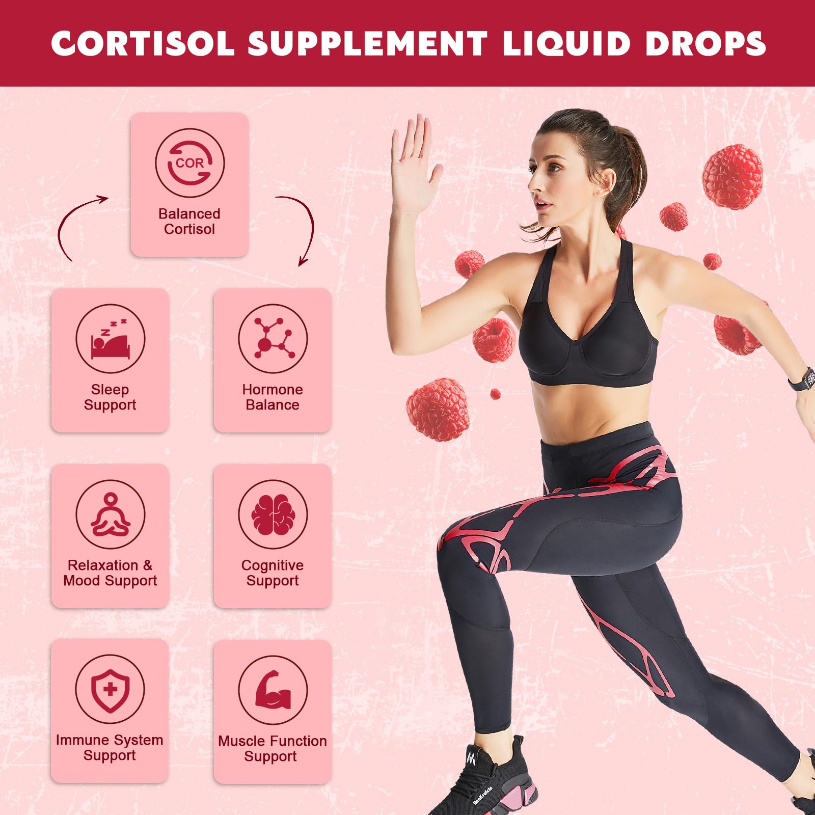 (2 Pack) Cortisol Liquid Drops for Women - Balanced Cortisol, Hormone Balance Support, Cortisol Supplements for Women with Magnesium Complex, Rhodiola Rosea, Ashwagandha, Sugar-Free, 1 Fl Oz JIANKYTZ Au supplements
