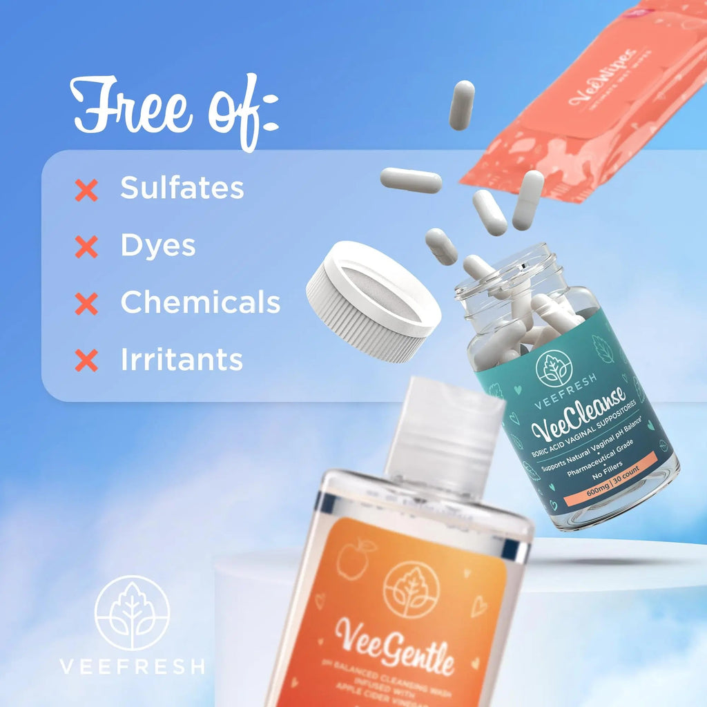 VeeFresh VeePower Bundle - A Convenient Feminine Care Bundle for Any-Time Freshness & Odor Control VeeFresh Au supplements