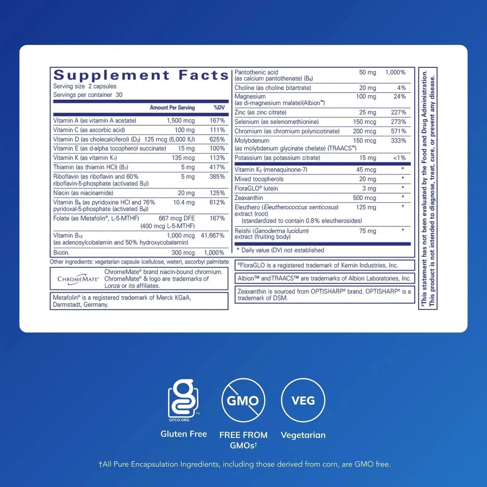 Pure Encapsulations PureResponse Multivitamin | Support for Immune Balance and Responsiveness | 60 Capsules Pure Encapsulations Au supplements