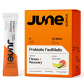 June Science Fitness + Recovery | Fast Melt Pre + Probiotic for Muscle Recovery + Training - Citrus Blast Flavor, 30 Powder Sachets