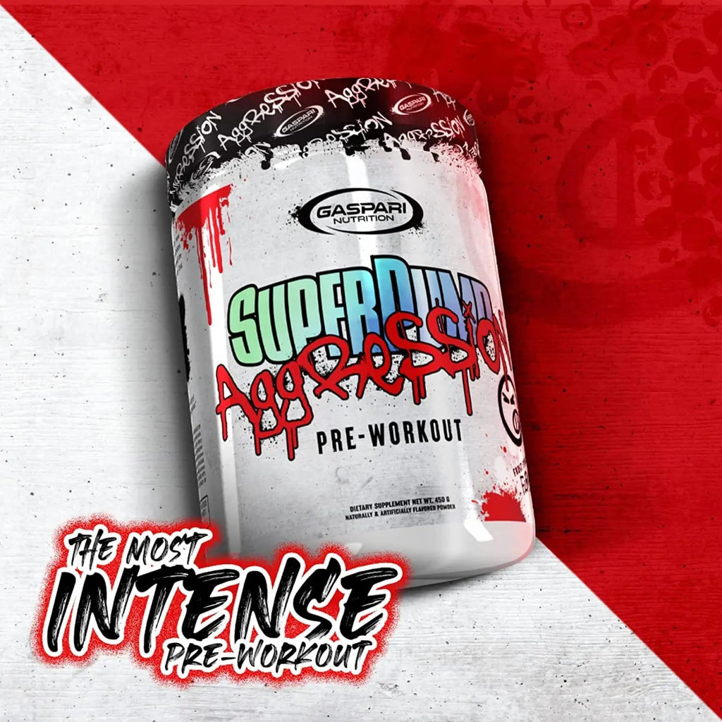 Gaspari Nutrition SuperPump Aggression Pre-Workout: Energy, Focus, Endurance and Recovery Gaspari Nutrition Au supplements