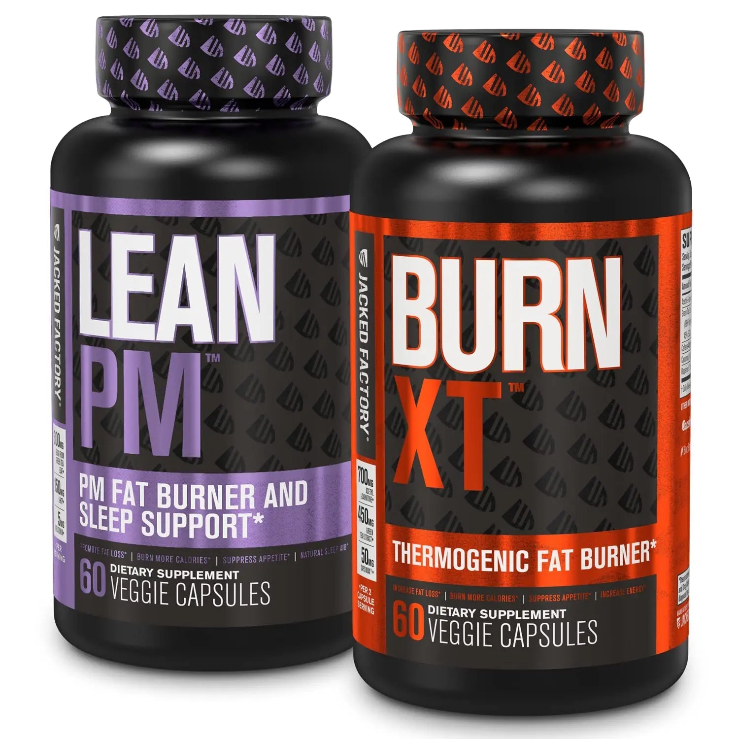 Jacked Factory Burn XT Thermogenic Fat Burner & Lean PM Nighttime Jacked Factory Au supplements