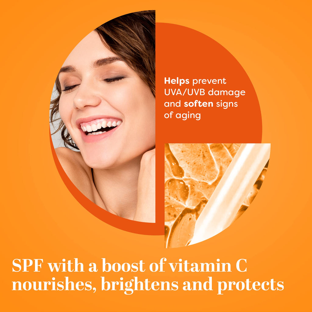 TruSkin Mineral Sunscreen SPF 30 for Face - Zinc Oxide Broad Spectrum Protection with Squalane, Vitamin C & Marine Collagen