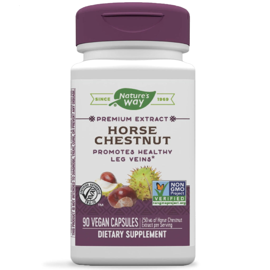 Nature's Way Standardized Horse Chestnut, Premium Extract for Healthy Veins and Blood Nature's Way Au supplements