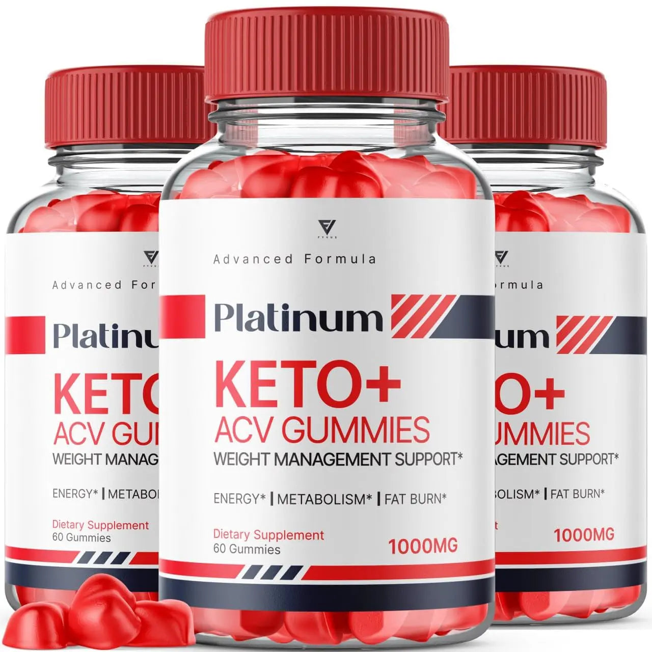 (3 Pack) Platinum Keto ACV Gummies, Platinum Keto ACV Gummies Advanced Weight Loss Kohzie Au supplements