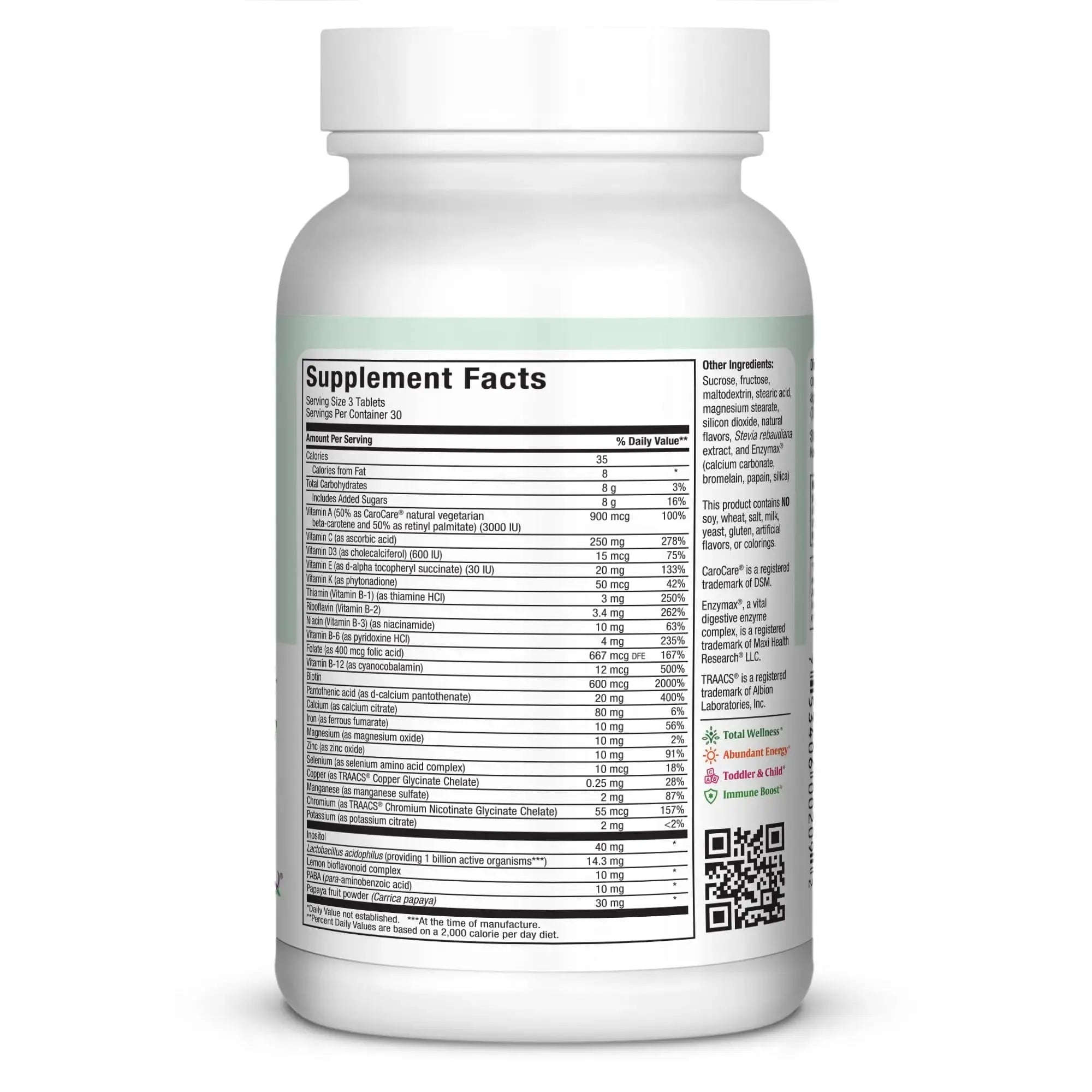Maxi Health Chewable Multivitamin for Kids, Teens and Adults - Cherry Chewable Vitamins for Adults & Children Maxi Health Au supplements