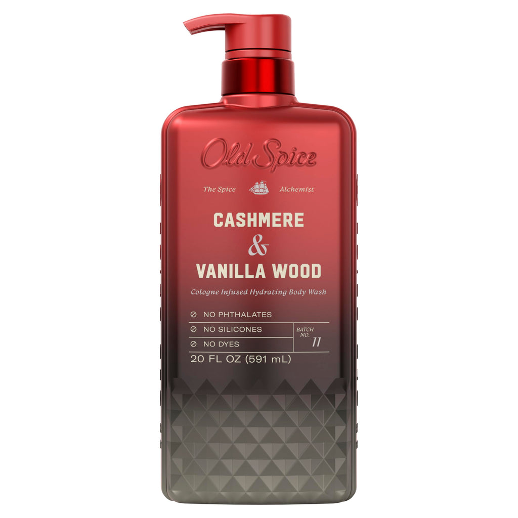 Old Spice Body Wash for Men, The Spice Alchemist Collection, 24/7 Cologne Infused Hydration, No Trade Off Formula