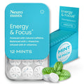 NeuroGum Energy Caffeine Mints (144 Pieces) - Sugar Free with L-theanine + Natural Caffeine + Vitamin B12 & B6 - Nootropic Energy & Focus Supplement for Women & Men - Keto & Vegan, Peppermint Flavor NeuroGum Au supplements