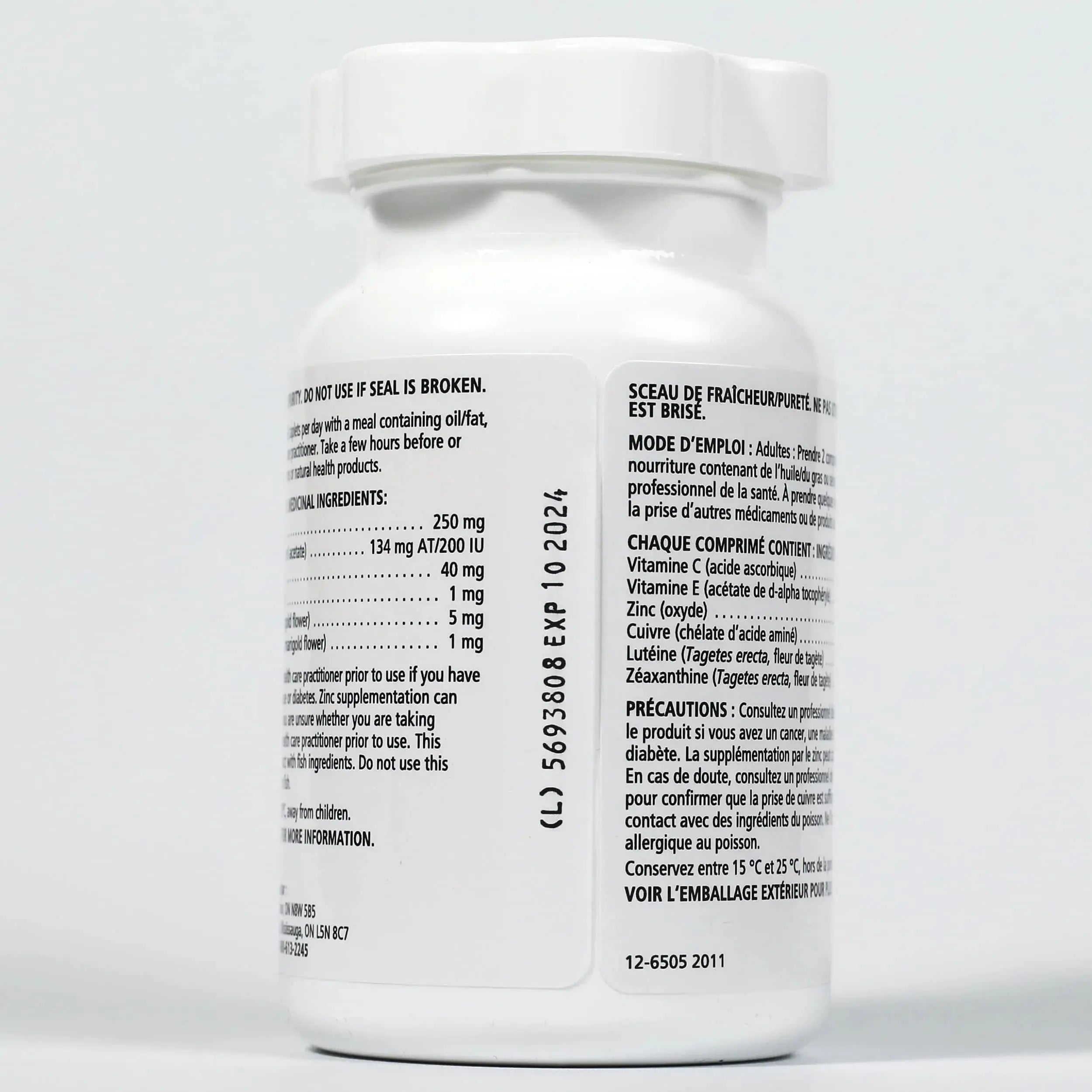Vitalux Advanced Ocular Multivitamin 60 Count Vitalux Au supplements