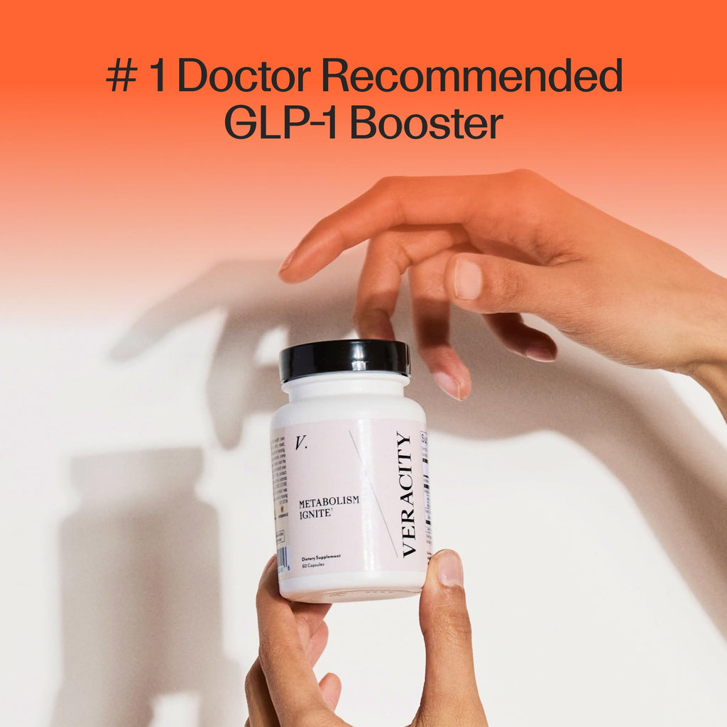 Veracity Metabolism Ignite - Boosts to Reduce Appetite and Cravings for Clinically Proven Weight Loss - Natural & Metabolic Support Supplement - Burns Fat - Side Effect Free - 30 Serving
