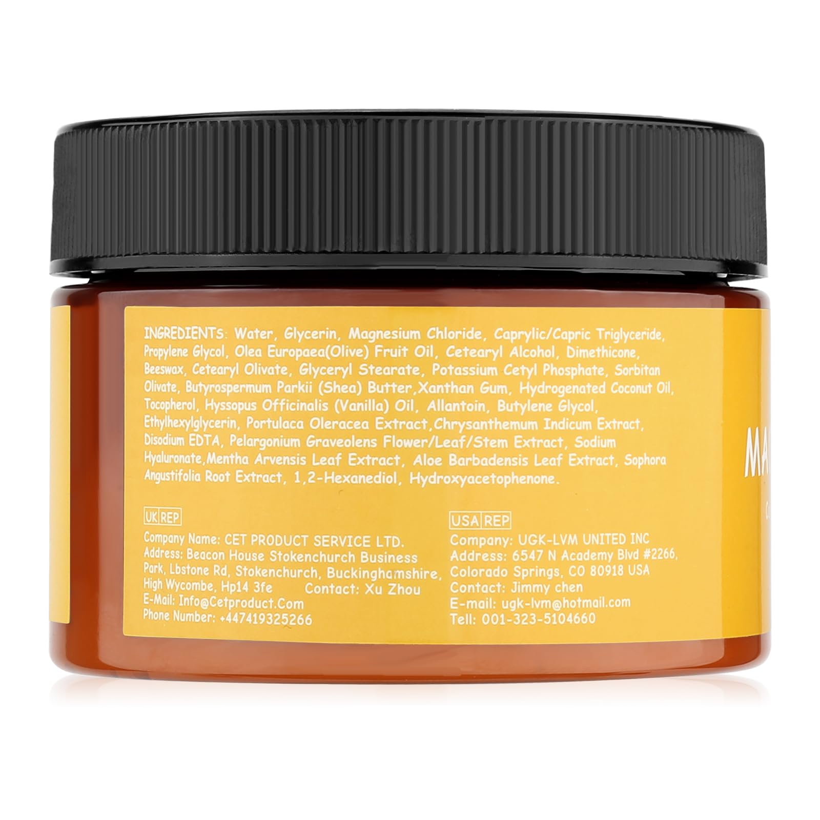 Magnesium Cream for Sleep & Muscle Recovery - Soothing Topical Magnesium Lotion for Leg Cramps, Joint Comfort, Pain Relief - Relaxing Magnesium Body Butter for Men Women Kids (120ml, Vanilla) LEPONIX Au supplements