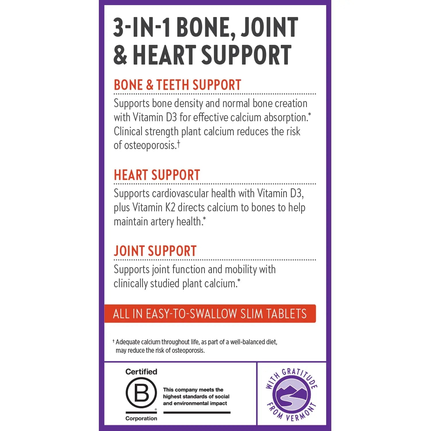 New Chapter Calcium Supplement - Bone Strength Plant-Based USDA Organic Calcium with Magnesium, Vitamin D3+K2, for Bone Health & Joint Mobility, Heart Support New Chapter Au supplements