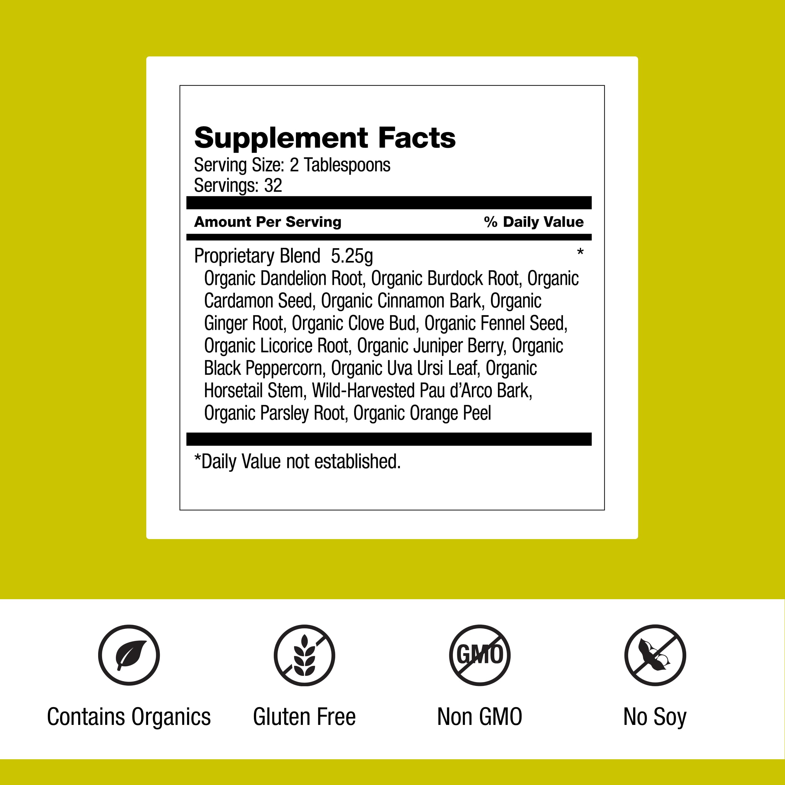 Dr. Schulze's Detox Tea - Gentle Cleansing Tea for Digestive Health - Inner Body Refresh - Bowel Support - Natural, Plant-Based Ingredients - Gluten-Free & Vegan - 6 oz (32 Servings) - 2 Pack Dr. Schulze's Au supplements