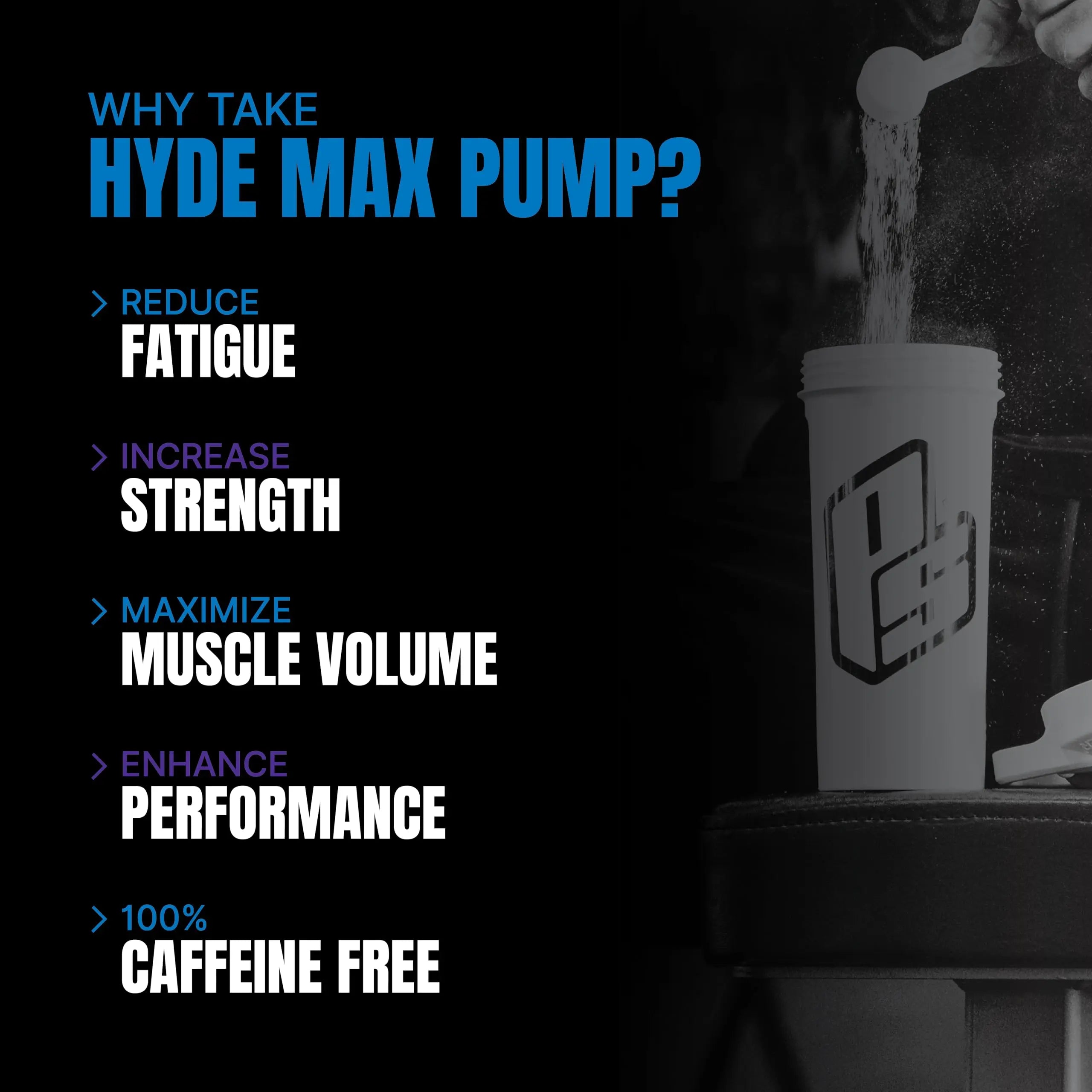 PROSUPPS Hyde Max Pump Pre Workout for Men and Women - Nitric Oxide Supplement PROSUPPS Au supplements