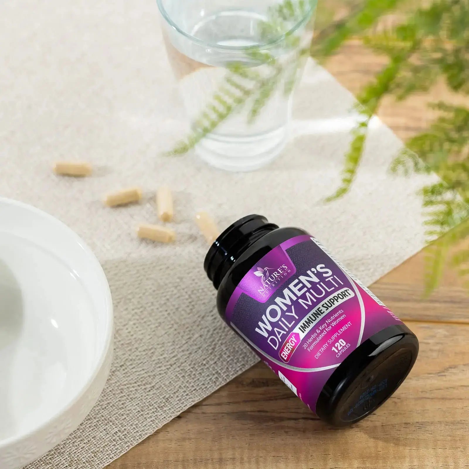 Multivitamin for Women - with Vitamins A, C, D, E, B6, B12, Zinc, Calcium & Magnesium, Womens Daily Multi Vitamin Multimineral Supplement Nature's Nutrition Au supplements