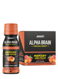 ONNIT Alpha Brain Focus Shot, Peach Flavor, Nootropic Dietary Supplement Drink That Supports Energy, Focus, and Mood, IGEN™ Non-GMO Tested, 2.5 fl oz, 6 Count ONNIT Au supplements