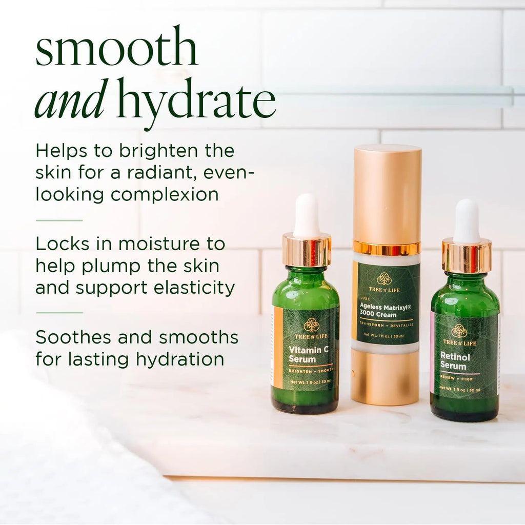 Tree of Life Rejuvenation Pack with Vitamin C Serum + Retinol Serum Tree of Life Beauty Au supplements