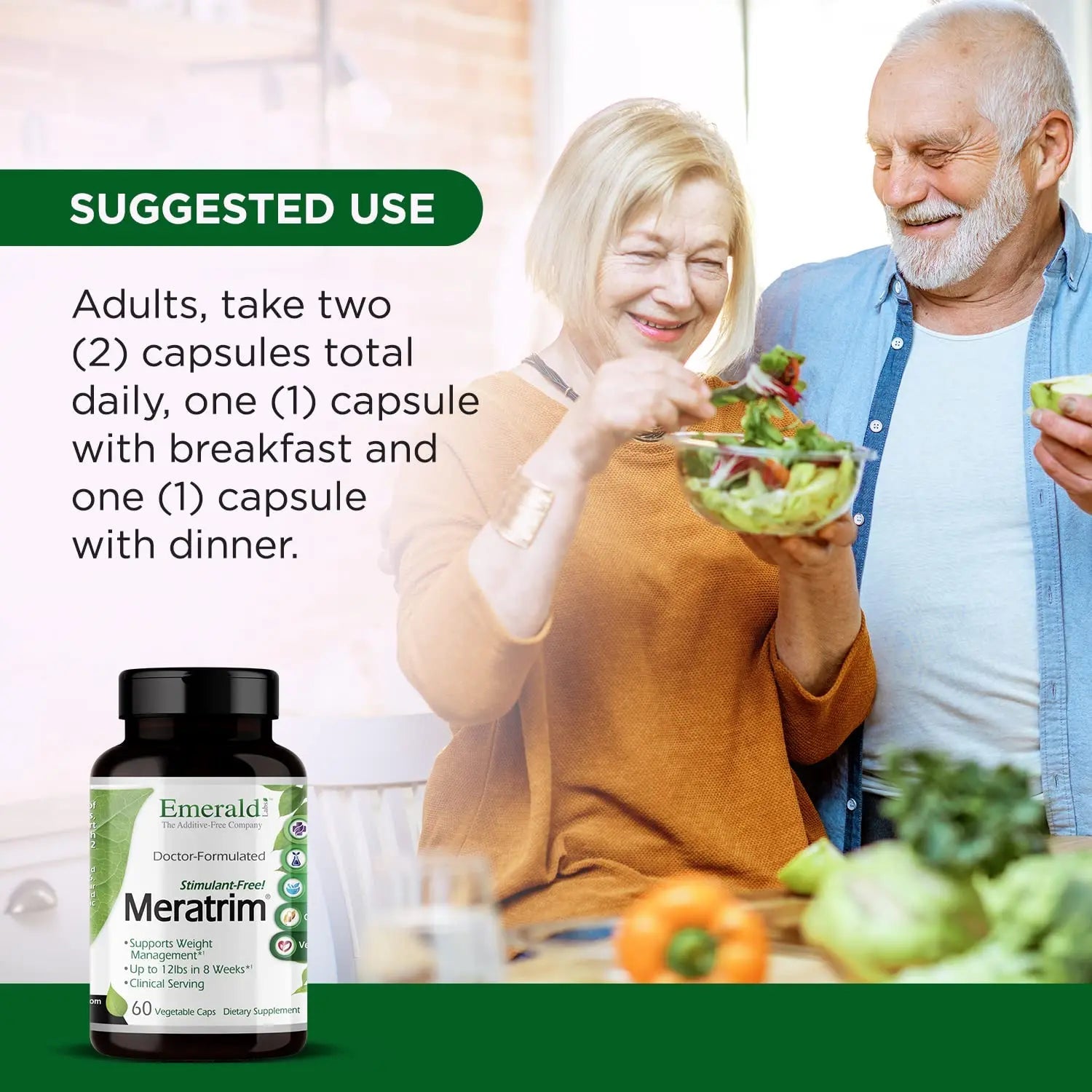 Emerald Labs Meratrim 800 mg - Daily Supplement for Weight Management Support Emerald Labs Au supplements