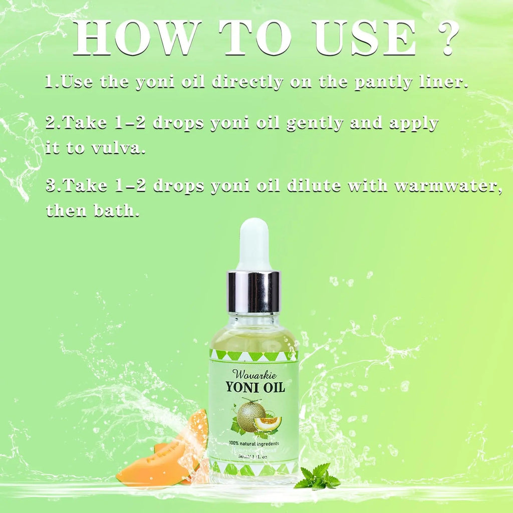 2 Packs Yoni Oil for Women, 1 fl oz/30 ml Feminine Oil Intimate Deodorant for Women, Restores Ph Wovarkie Au supplements