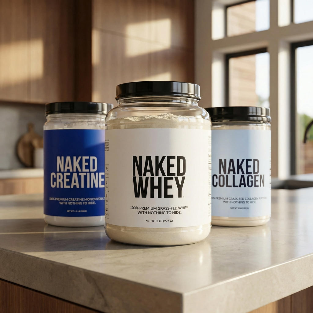 NAKED Pure Micronized Creatine Monohydrate Powder - NSF Certified, Unflavored, 500g, 1.1lb Bulk - Vegan, Non-GMO, Gluten-Free, Soy-Free